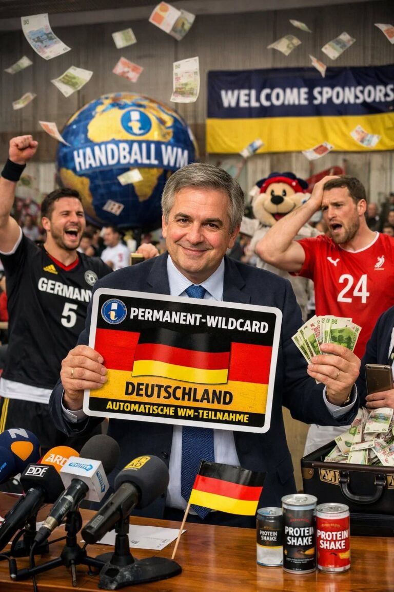 Sensation: IHF führt „Permanent-Wildcard“ für Deutschland ein, um Insolvenz des Welthandballs zu verhindern